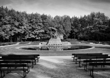 Royal Lazienki Park In Warsaw