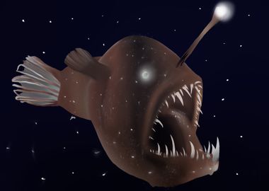 Anglerfish Illustration