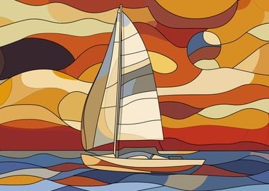 Sailboat Sunset