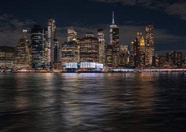 NYC Skyline Night