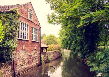 English Village River View