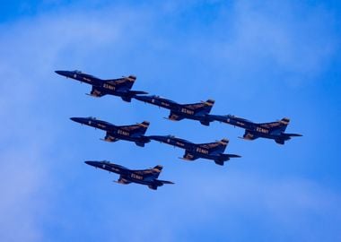 Blue Angels Flight Formation