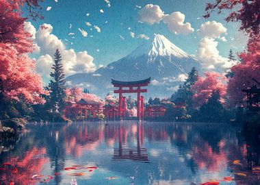 Mount Fuji Landscape