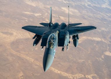 F-15E Strike Eagle in Flight