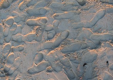 Footprints in Sand