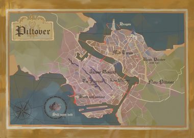 Piltover Map