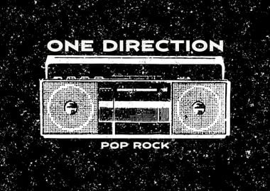 One Direction Pop Rock Cassette