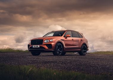 Copper Bentley Bentayga