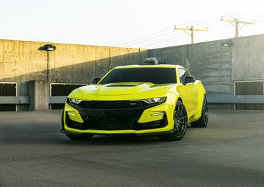 Yellow Chevrolet Camaro