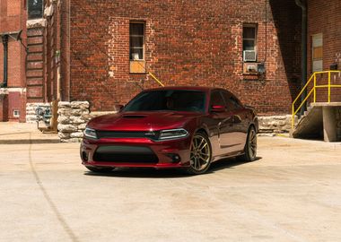 Red Dodge Charger