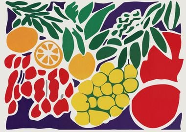 Fruit Matisse Kitchen