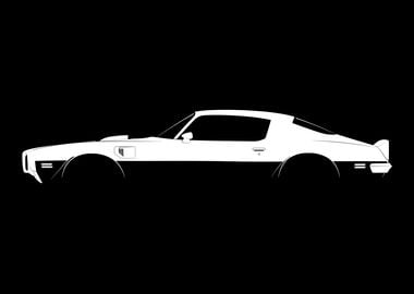 Firebird Trans Am (1971) Silhouette