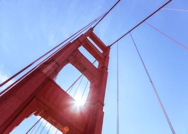 Golden Gate Bridge Detail