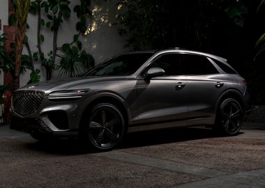 Grey Genesis GV80 SUV