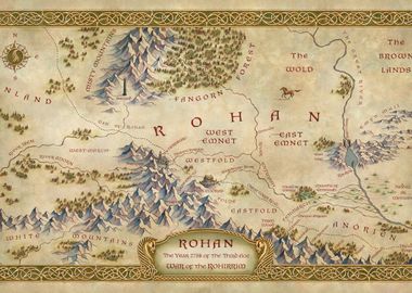 War of the Rohirrim map