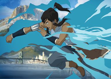 Korra Waterbending