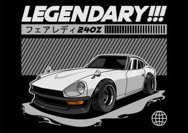 Nissan Datsun 240Z Fairlady White