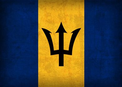 Flags On Vintage Distressed Canvas-preview-1