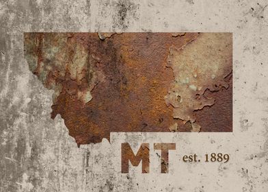 Rusty United States Maps-preview-2