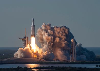 Falcon Heavy Posters Online - Shop Unique Metal Prints, Pictures