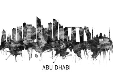 Skyline Landscape Bw-preview-2