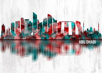 Skyline Red And Blue-preview-2