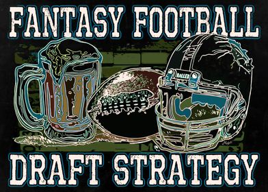 Fantasy Football Draft Poster