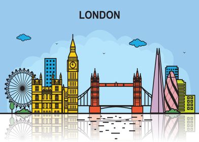 City Cities Painted-preview-2