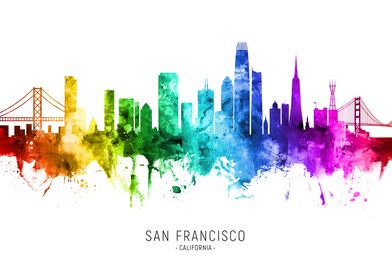 Skyline Rainbow Landscape-preview-0