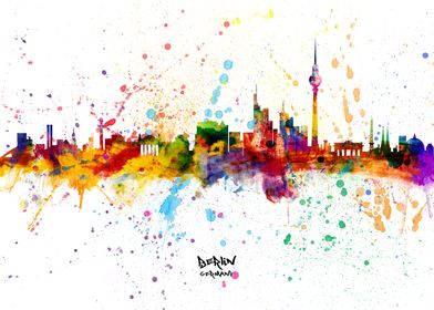 Skyline Paint Splashes-preview-3