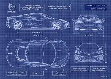 Corvette Blueprints-preview-1