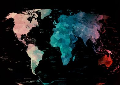 World Map Art-preview-3