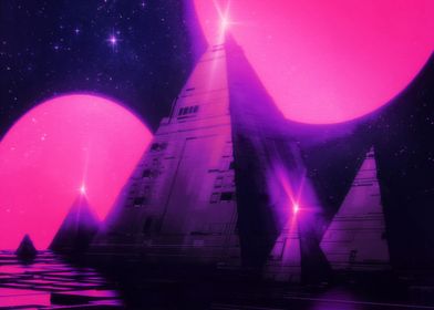 Neon Landscape Posters-preview-1