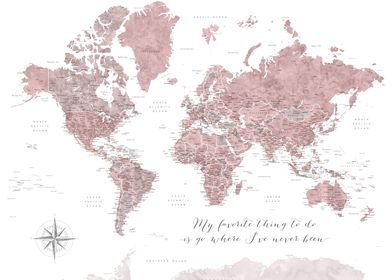 World Maps With Cities-preview-0