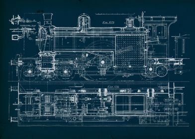 Vintage Mech Blueprints-preview-1