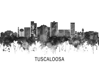 Skyline Landscape Bw-preview-3