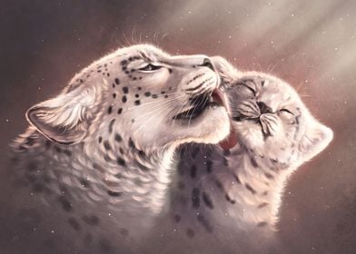 Snowleopard Posters Shop - | Pictures, Metal Unique Paintings Displate Online Prints