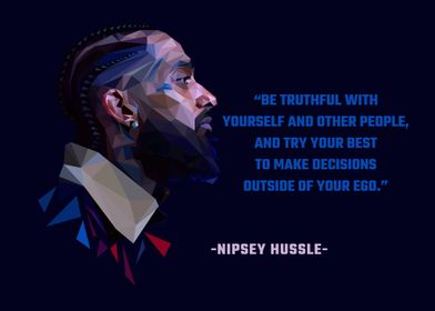 Nipsey Hussle' Poster by Athlehema by MochtretPro, Displate