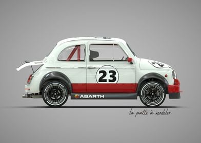 P 21 PORTACHIAVI FIAT 500 ABARTH ASSETTO CORSE - DANY GRAPHIC