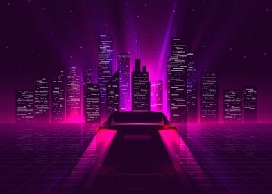 Neon City Skyline-preview-1