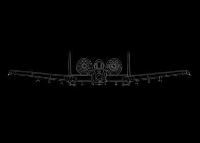 Hand Drawn Aircraft Dark-preview-3