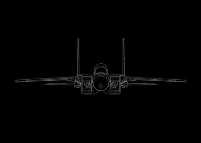 Hand Drawn Aircraft Dark-preview-2