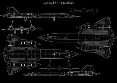 sr 71 blackbird blueprint
