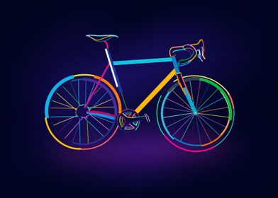 Poster for Sale mit Fahrrad Radfahren Anatomie Rennrad Teile