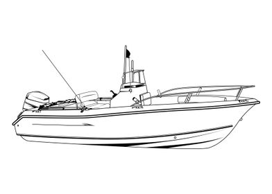 Boats Line Art-preview-3