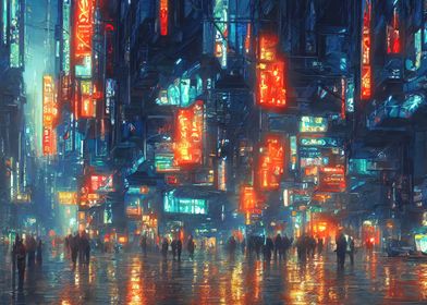 Cyberpunk City-preview-0