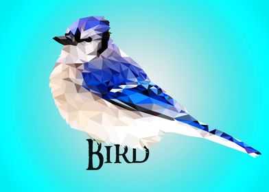 A beautiful Blue Jay bird' Poster by Sloka