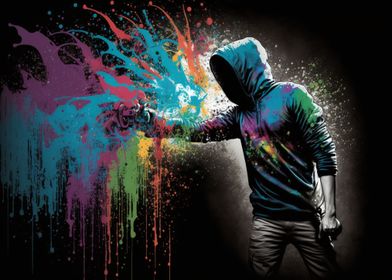 Graffiti Posters Online Unique Metal Pictures, | Shop Prints, Displate Paintings 