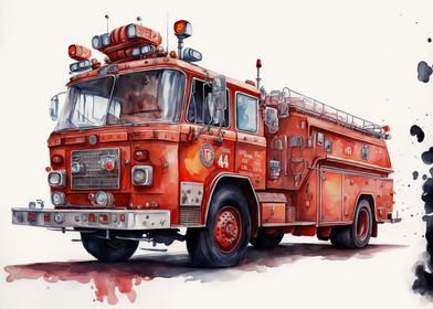 Watercolor Car-preview-2