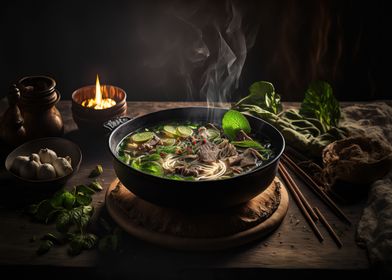 Asian Pho Noodle Soup-preview-1